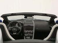 Usata Jaguar F-Type R-Dynamic 340 CV (250 kW) 2018 Blu Cabrio