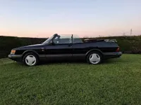 Usata Saab 900 Cabriolet 179 CV (131 kW) 1991 Nero Cabrio
