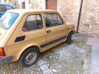 Usata Fiat 126 1970 Giallo Utilitaria