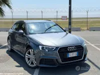 Usata Audi A3 S-line plus 150 CV (110 kW) 2016 Grigio Berlina