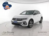 Usata VW T-Roc R-line Plus 150 CV (110 kW) 2025 Pure white nero SUV