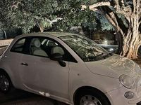 Usata Fiat 500 Lounge 69 CV (50 kW) 2010 Bianco Utilitaria