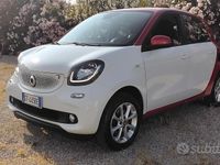 Usata Smart ForFour Passion 89 CV (65 kW) 2018 Bianco Utilitaria