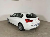 Usata BMW 116 2019 Bianco Utilitaria