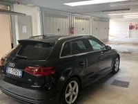 Usata Audi A3 Attraction 150 CV (110 kW) 2013 Nero Berlina