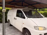 Usata Hyundai H-1 101 CV (74 kW) 2001 Bianco Monovolume