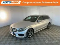 Usata Mercedes C220 Premium 170 CV (125 kW) 2018 Grigio Station wagon