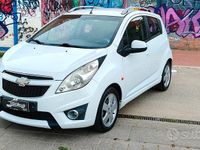 Usata Chevrolet Spark LT 82 CV (60 kW) 2010 Bianco Utilitaria
