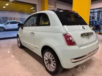 Usata Fiat 500C Lounge 69 CV (50 kW) 2015 Verde Cabrio