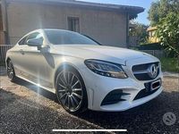 Usata Mercedes C180 Premium 156 CV (114 kW) 2022 Bianco Coupé