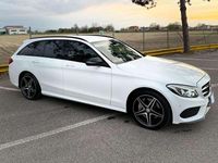 Usata Mercedes C250 Premium 204 CV (150 kW) 2016 Bianco Station wagon