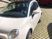 Usata Fiat 500 75 CV (55 kW) 2009 Bianco Cabrio