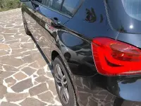 Usata BMW 116 116 CV (85 kW) 2016 Nero Utilitaria