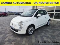 Usata Fiat 500 Lounge 69 CV (50 kW) 2009 Bianco Cabrio