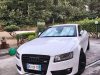 Usata Audi A5 211 CV (155 kW) 2009 Bianco Coupé