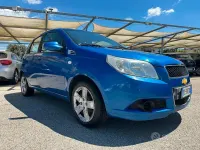 Usata Chevrolet Aveo 82 CV (60 kW) 2009 Bluazzurro Berlina