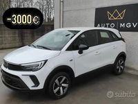 Usata Opel Crossland X Edition 110 CV (80 kW) 2023 Bianco SUV