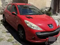 Usata Peugeot 206 60 CV (44 kW) 2009 Rosso Berlina