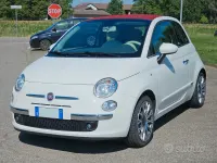 Usata Fiat 500C Lounge 69 CV (50 kW) 2012 Bianco Cabrio