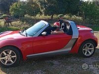 Usata Smart Roadster 82 CV (60 kW) 2003 Rosso Cabrio