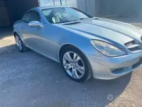Usata Mercedes SLK200 163 CV (119 kW) 2005 Grigio Cabrio