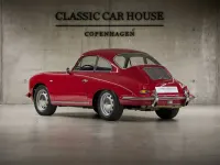 Usata Porsche 356 C 75 CV (55 kW) 1963 Rosso Coupé