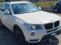 Usata BMW X3 Efficient Dynamics 184 CV (135 kW) 2013 Bianco SUV