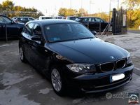 Usata BMW 120 177 CV (130 kW) 2008 Nero Utilitaria