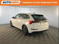 Usata Skoda Scala Ambition 115 CV (84 kW) 2020 Bianco Utilitaria
