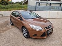 Usata Ford Focus Titanium 125 CV (91 kW) 2013 Marrone Berlina