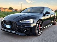 Usata Audi RS5 Sportback Ambiente 450 CV (330 kW) 2021 Nero Berlina