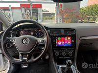 Usata VW Golf VII Executive 110 CV (80 kW) 2018 Bianco Berlina