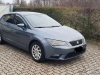 Usata Seat Leon 105 CV (77 kW) 2013 Blu Berlina