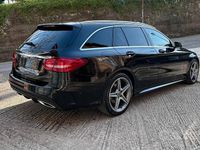 Usata Mercedes C220 Premium 170 CV (125 kW) 2018 Nero Station wagon