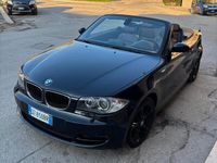 Usata BMW 120 Cabriolet 177 CV (130 kW) 2010 Nero Cabrio