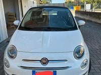 Usata Fiat 500 69 CV (50 kW) 2016 Bianco Cabrio