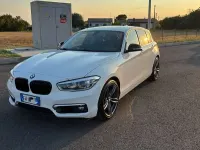 Usata BMW 118 150 CV (110 kW) 2019 Bianco Berlina