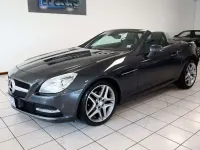 Usata Mercedes SLK200 184 CV (135 kW) 2012 Grigio scuro Cabrio