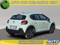 Usata Citroën C3 Feel 83 CV (61 kW) 2019 Verde Utilitaria