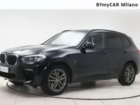Usata BMW X3 M Sport 190 CV (139 kW) 2021 Carbon black metallizzato SUV
