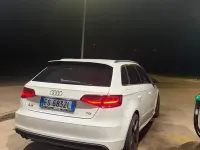 Usata Audi A3 S-Line 150 CV (110 kW) 2014 Bianco Berlina
