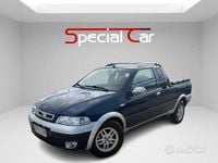 Usata Fiat Strada 80 CV (58 kW) 2005 Blu Pick-up