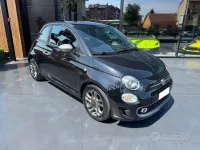 Usata Fiat 500 Sport 69 CV (50 kW) 2019 Nero pastello Utilitaria
