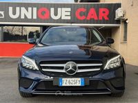 Usata Mercedes C180 Business 160 CV (117 kW) 2019 Blu Station wagon
