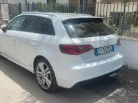 Usata Audi A3 S-Line 110 CV (80 kW) 2015 Bianco Berlina