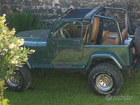 Usata Jeep Wrangler Limited 184 CV (135 kW) 1993 Verde SUV