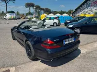 Usata Mercedes SL500 AMG 500 CV (367 kW) 2003 Blu Cabrio