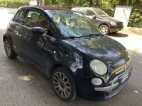 Usata Fiat 500C Rock 101 CV (74 kW) 2009 Blu/azzurro Cabrio
