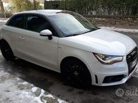 Usata Audi A1 S-Line 105 CV (77 kW) 2011 Bianco Utilitaria