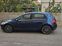 Usata VW Golf VII Comfortline 105 CV (77 kW) 2015 Blu Berlina